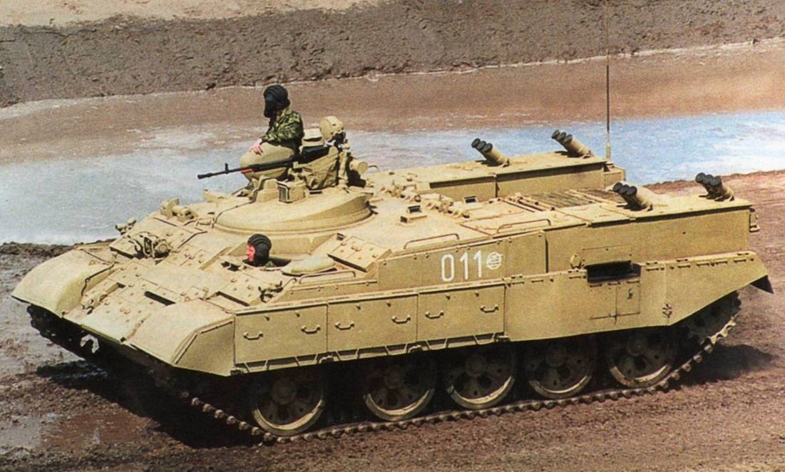 Т-55ам. новый вариант модернизации устаревших танков