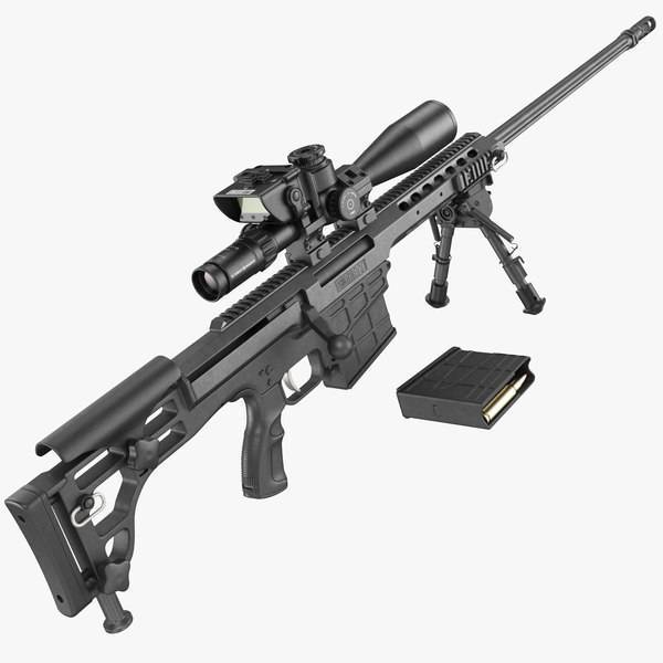 Крупнокалиберная снайперская винтовка barrett m82a1 / m107a1