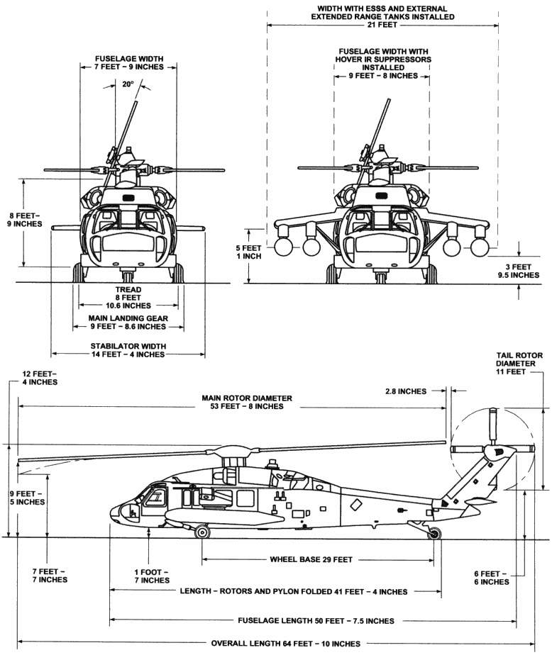 Sikorsky s-70 (uh-60 black hawk). фото, история, характеристики вертолета