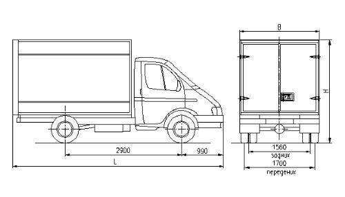 Семейство среднетоннажных грузовиков ГАЗ-3302