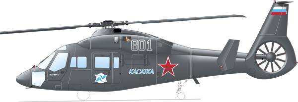 Многоцелевой вертолёт ка-60 «касатка»