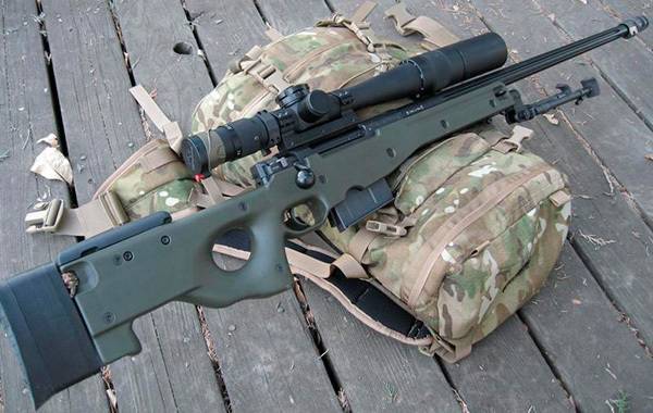 Крупнокалиберная снайперская винтовка accuracy international aw50