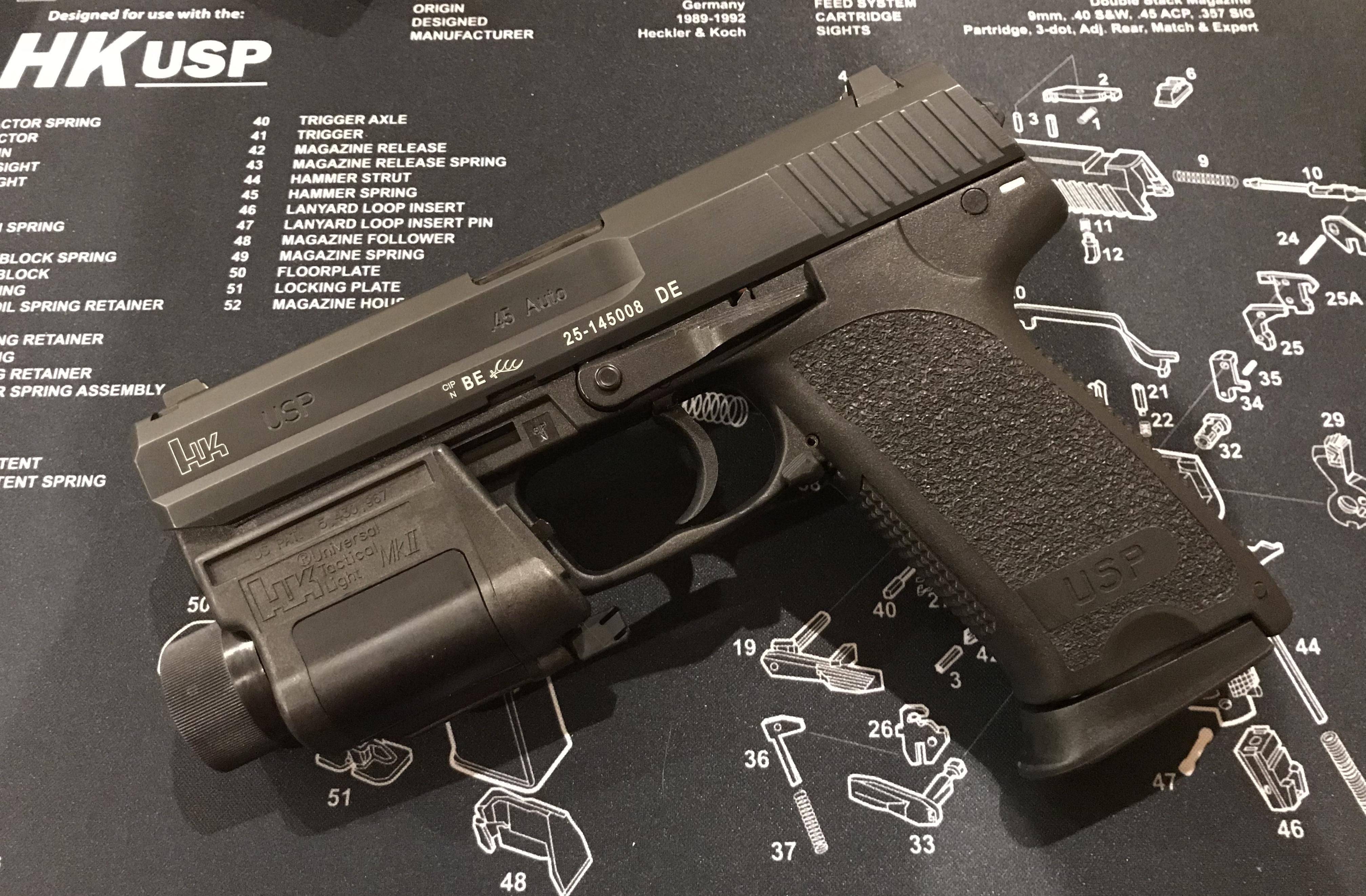 Пистолет hk usp