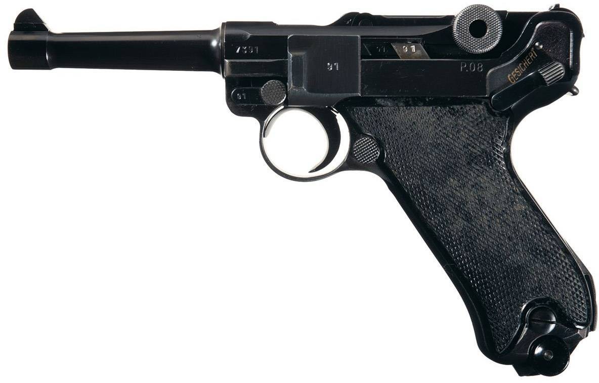 Люгер пистолет - luger pistol - qwe.wiki