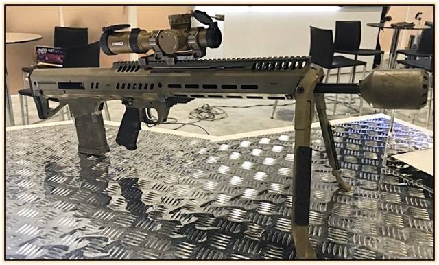 Крупнокалиберная снайперская винтовка lynx gm-6