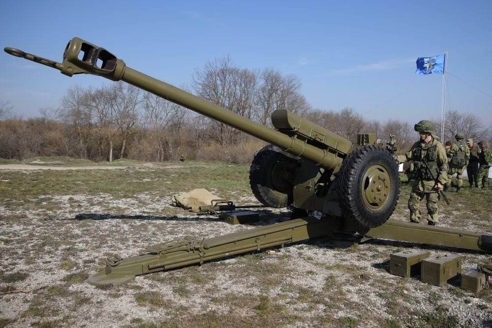 122-мм гаубица обр.1910/30 гг. гаубица  двух войн.