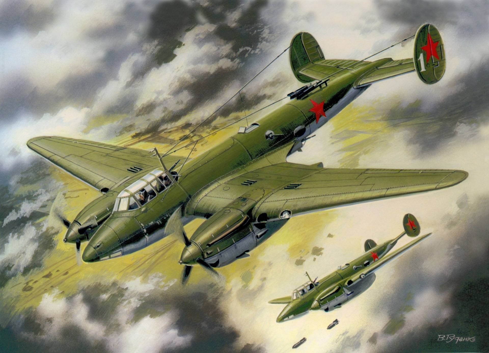 Советская бомбардировочная авиация в 1944-1945 годах