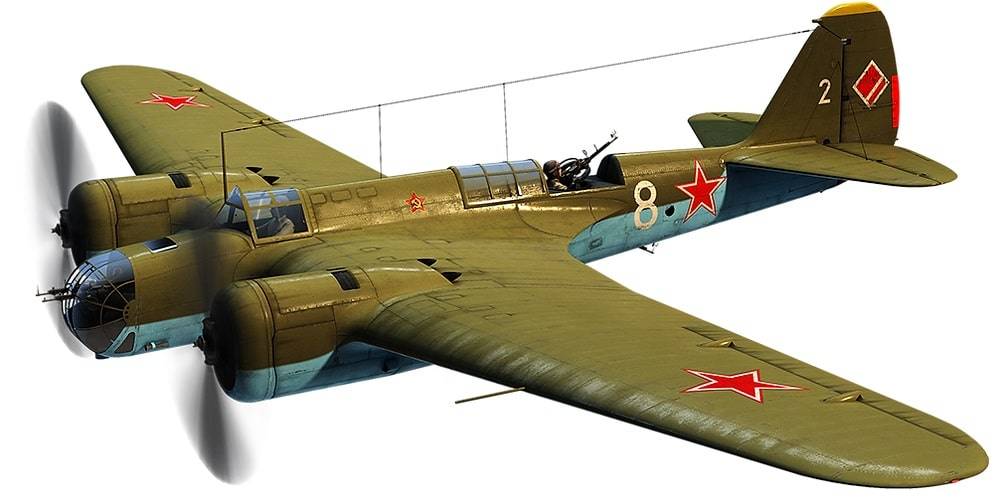 Скоростной фронтовой бомбардировщик ант-40 (сб)