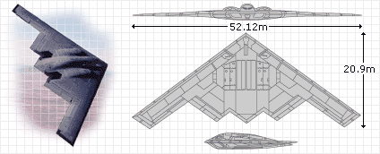 Стратегический бомбардировщик northrop b-2 spirit (сша). фото и описание