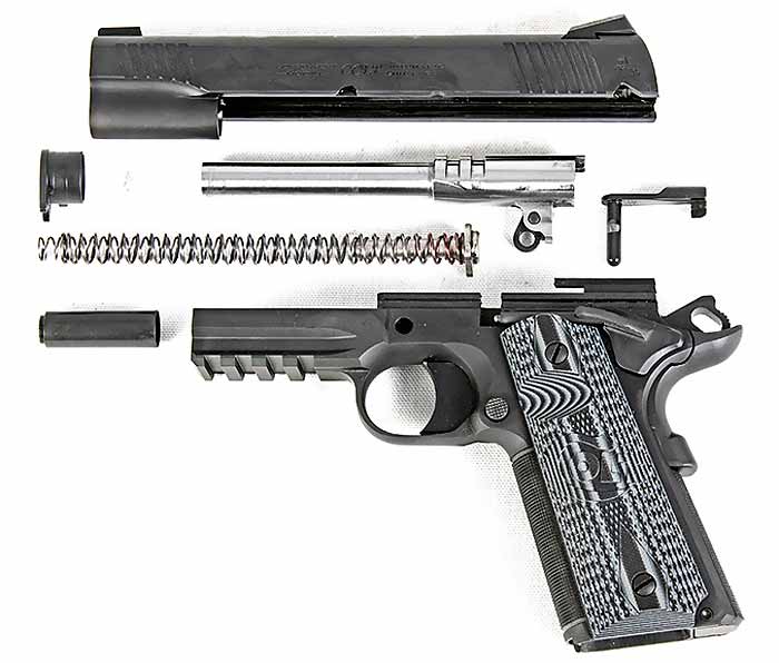 Пистолет colt m1911 rail gun