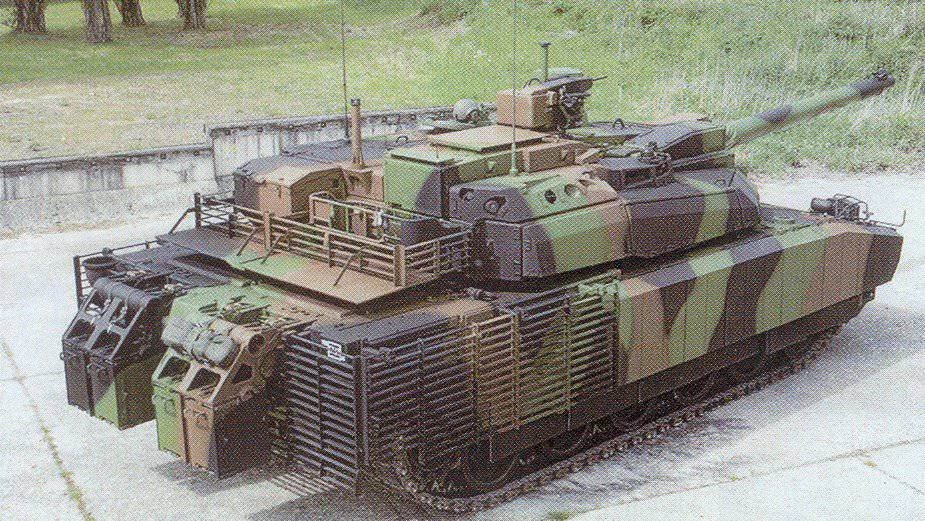 Танк amx-56 leclerc