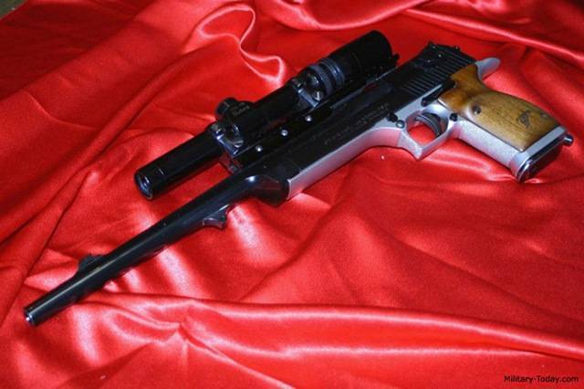 Дезерт Игл (Пустынный Орел) - пистолет Магнум 50 калибра