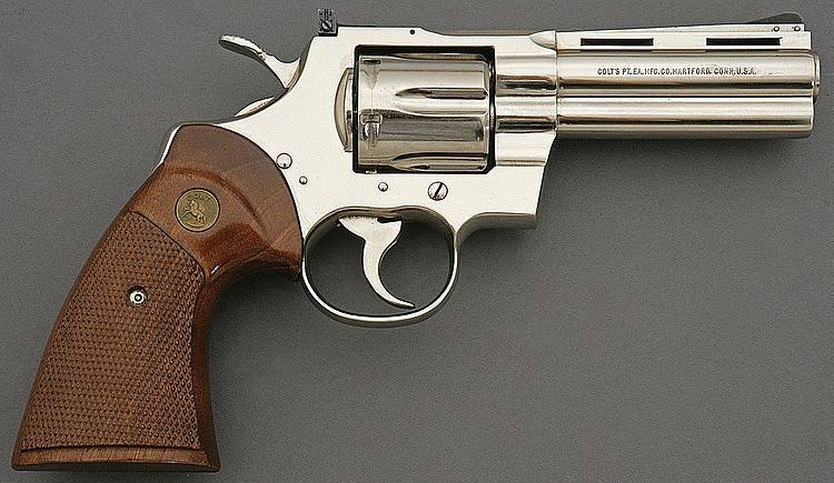 Кольт питон – красивый револьвер для настоящих мужчин
