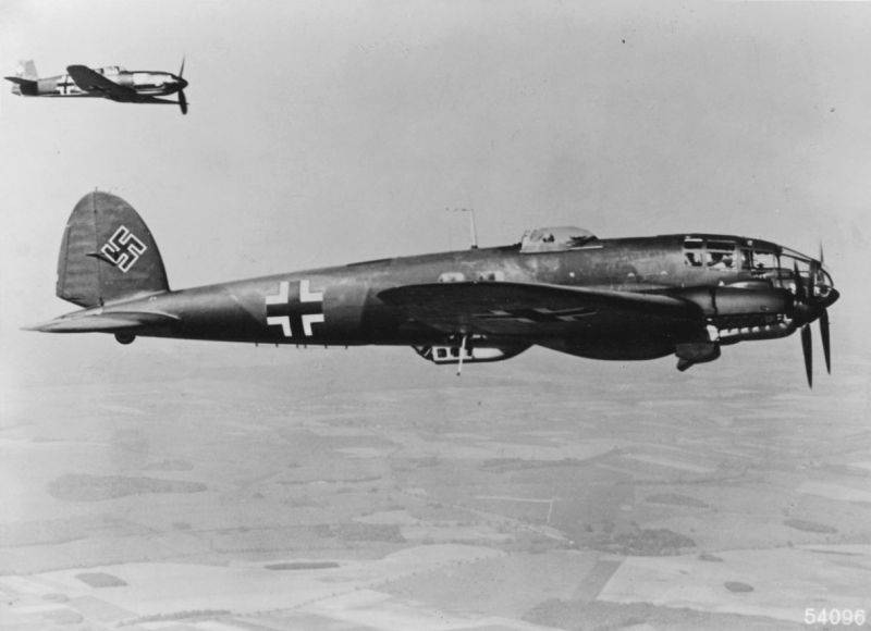 Хейнкель he-111 — военное фото