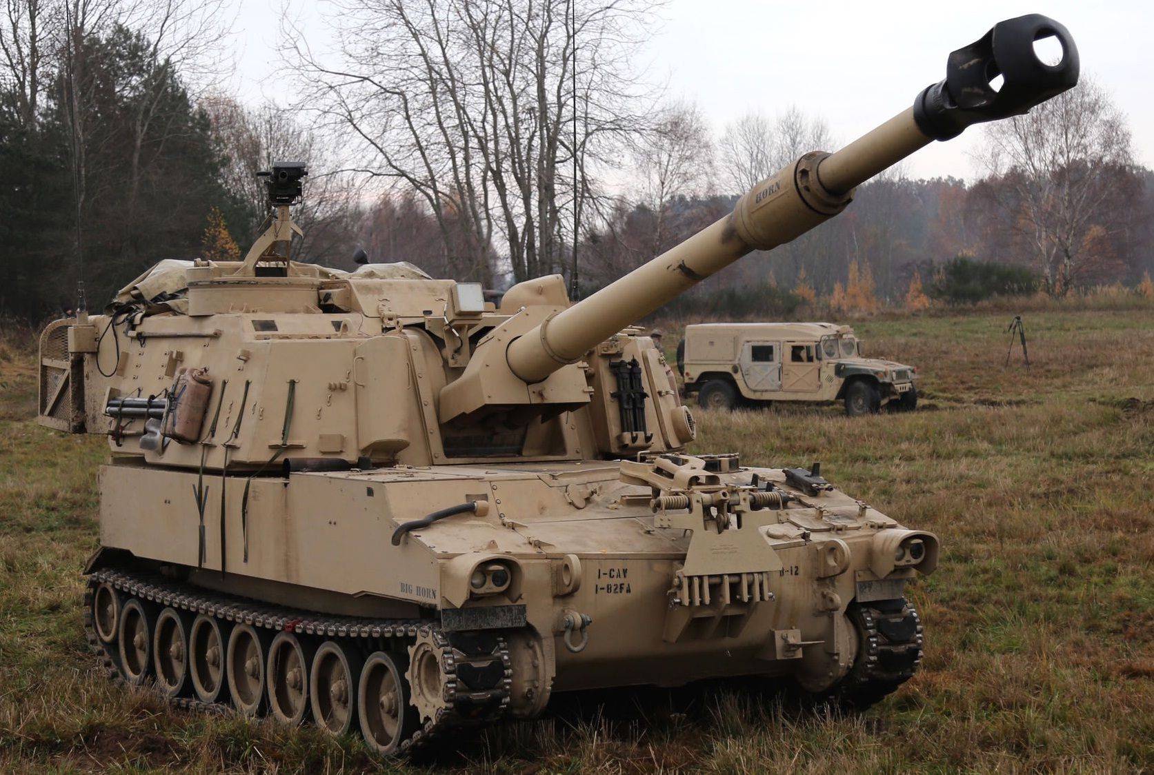 Самоходная артиллерийская установка сау м109 «палладин»: боевое применение и модификации