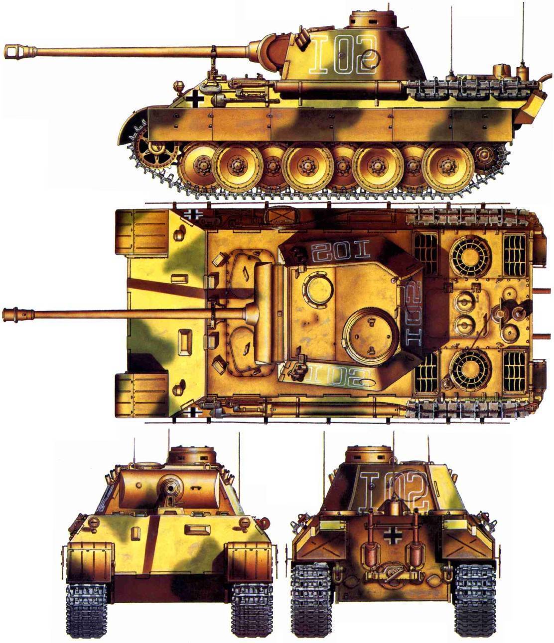Panther mit 8,8 cm l/71 - обзор, гайд, вики, советы для среднего танка panther mit 8,8 cm l/71 из игры вот на веб-ресурсе wiki.wargaming.net