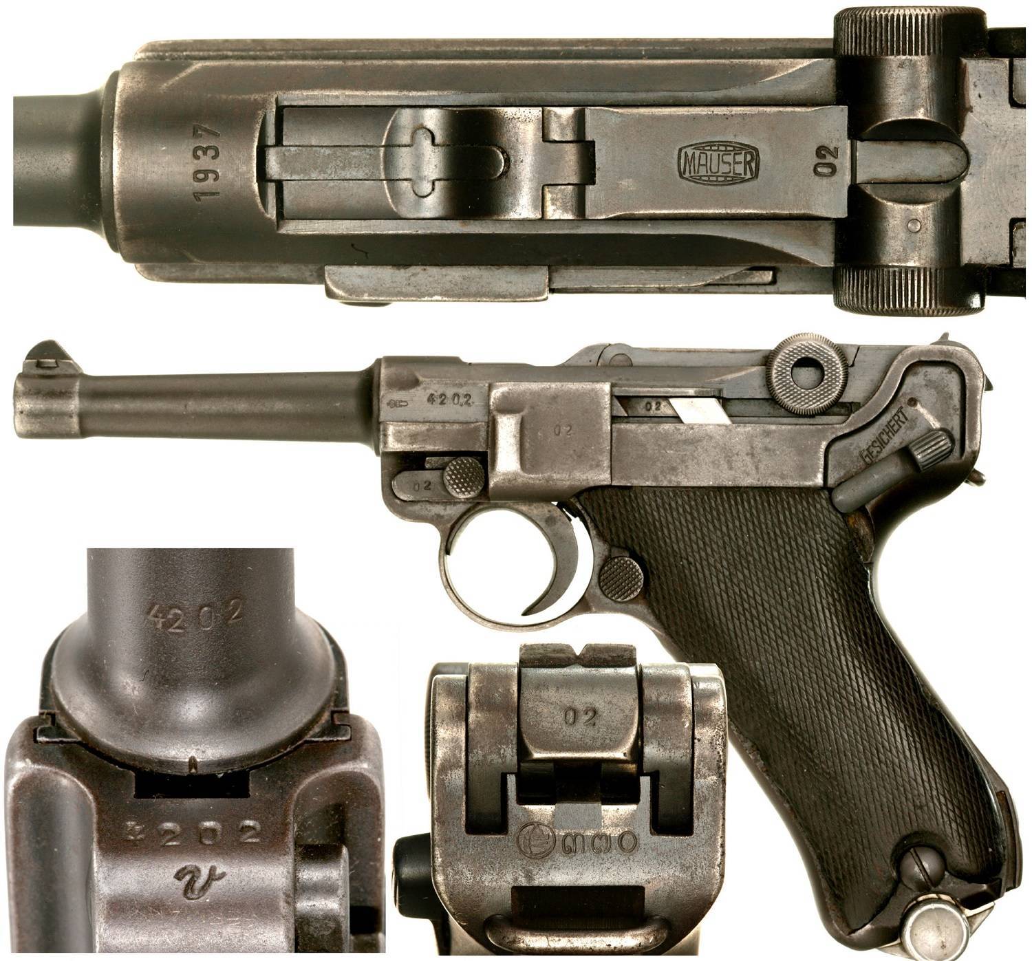 «парабеллум» – пистолет, который за 100 лет использования практически ни разу не дорабатывался